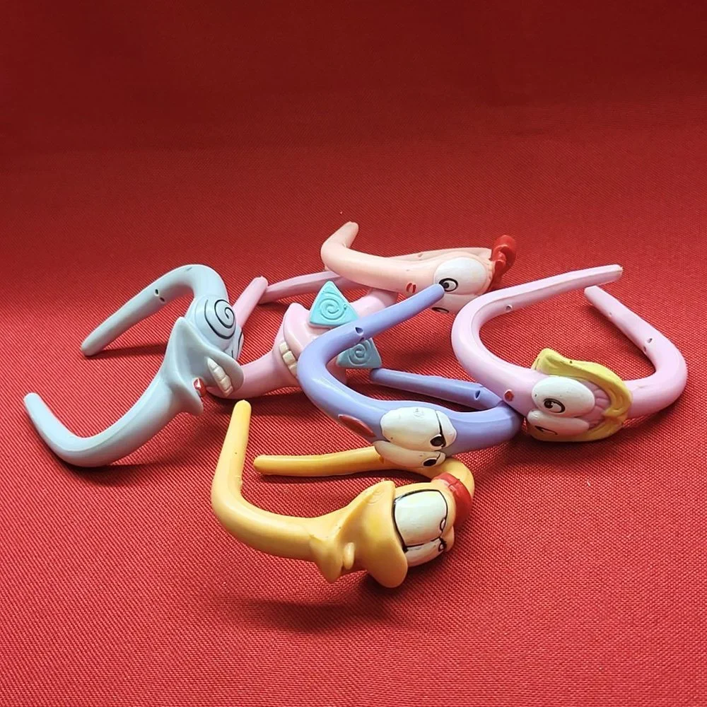 Vintage Bendable Hair Ties Set of 6